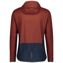 EXPLORAIR LIGHT MEN'S WINDBREAKER KÉK/BORDÓ