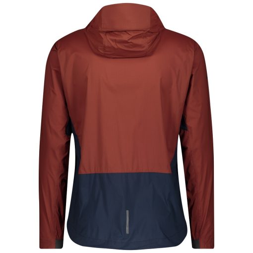 EXPLORAIR LIGHT MEN'S WINDBREAKER KÉK/BORDÓ