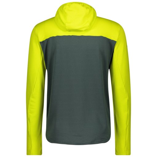 DEFINED LIGHT MEN'S HOODY MID-LAYER SÁRGA/ZÖLD