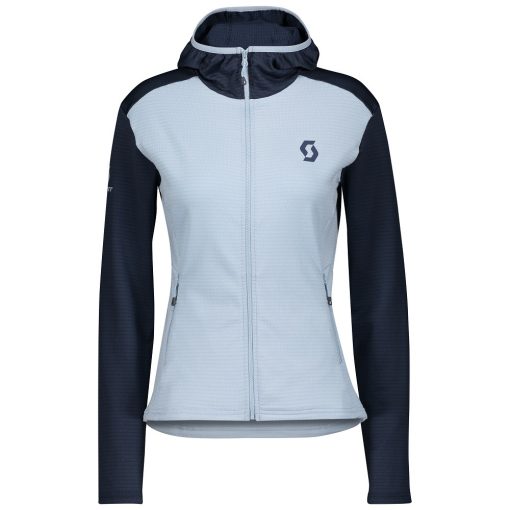 DEFINED LIGHT WOMEN'S HOODY MID-LAYER S.KÉK/V.KÉK